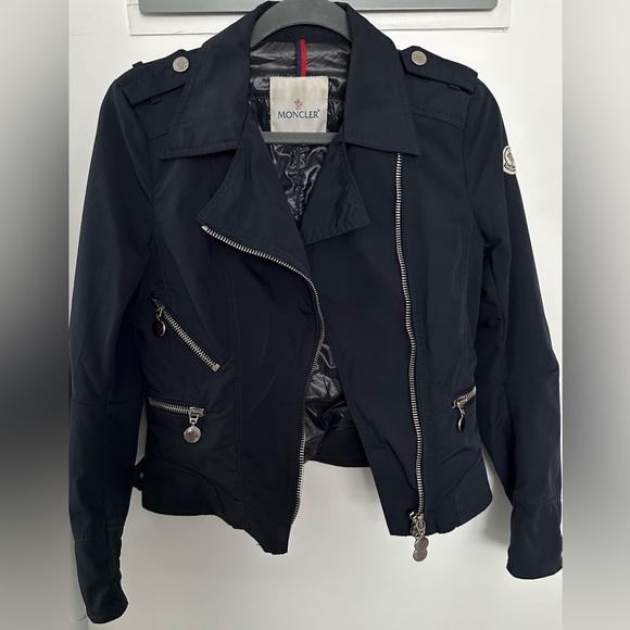 Moncler Women's Dark Blue Jacket - Picture 3 of 4